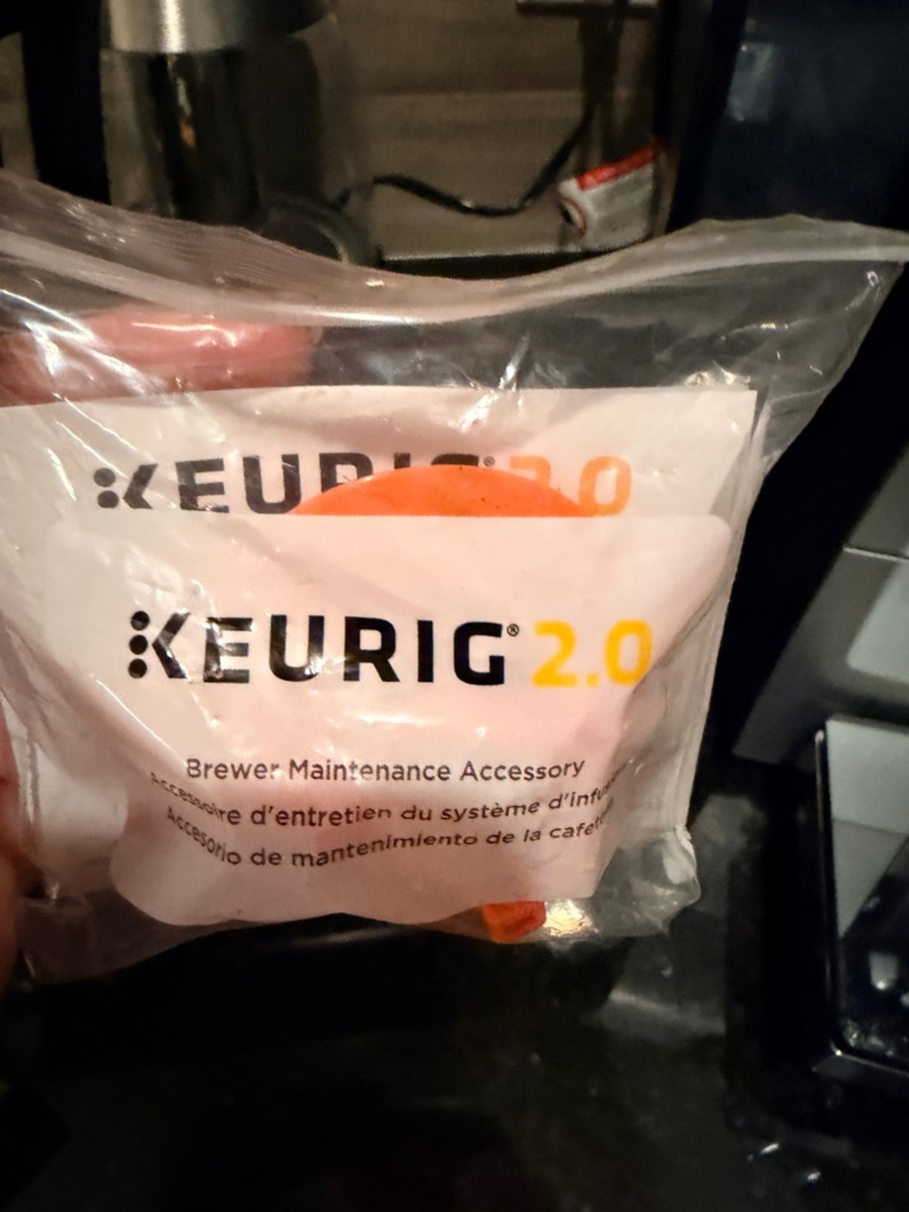 Keurig Orange & White Replacement Maintenance Accessory